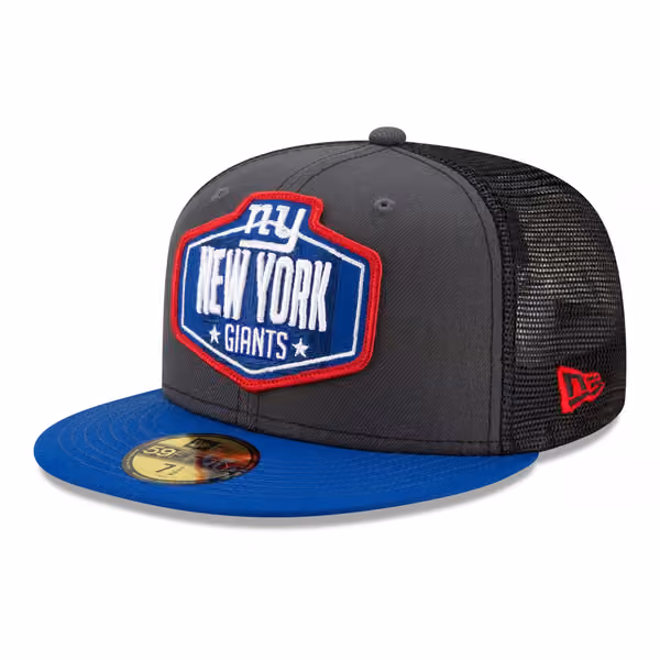 New York Giants Official 2021 NFL Draft New Era 59FIFTY Fitted Cap product photo