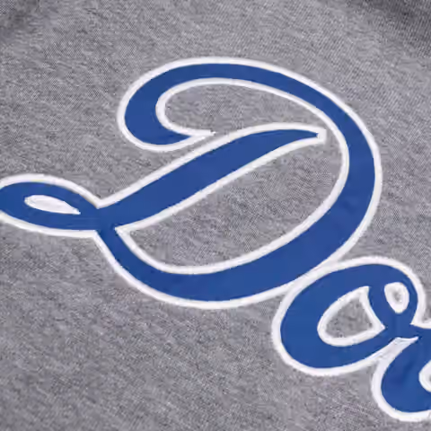 Los Angeles Dodgers Alpha Industries MA-1 MLB Full-Zip Fleece Jacket view 3