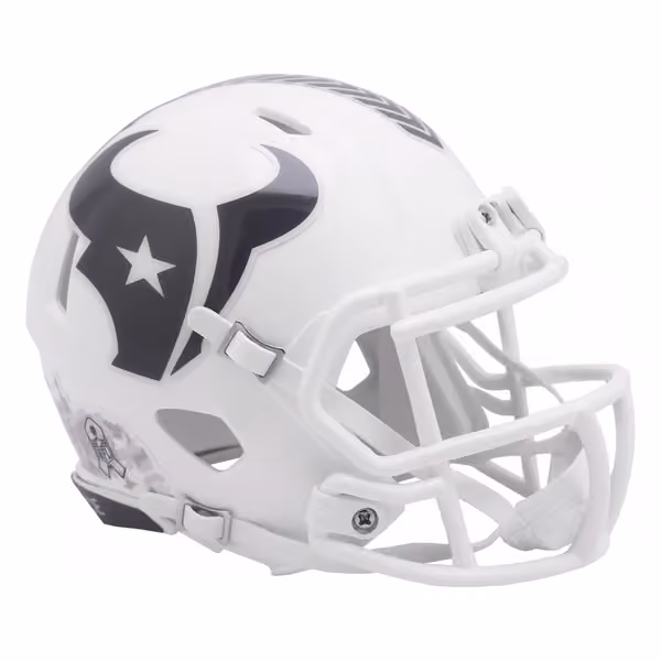 Houston Texans 2024 Salute to Service NFL Speed Mini Helmet view 1
