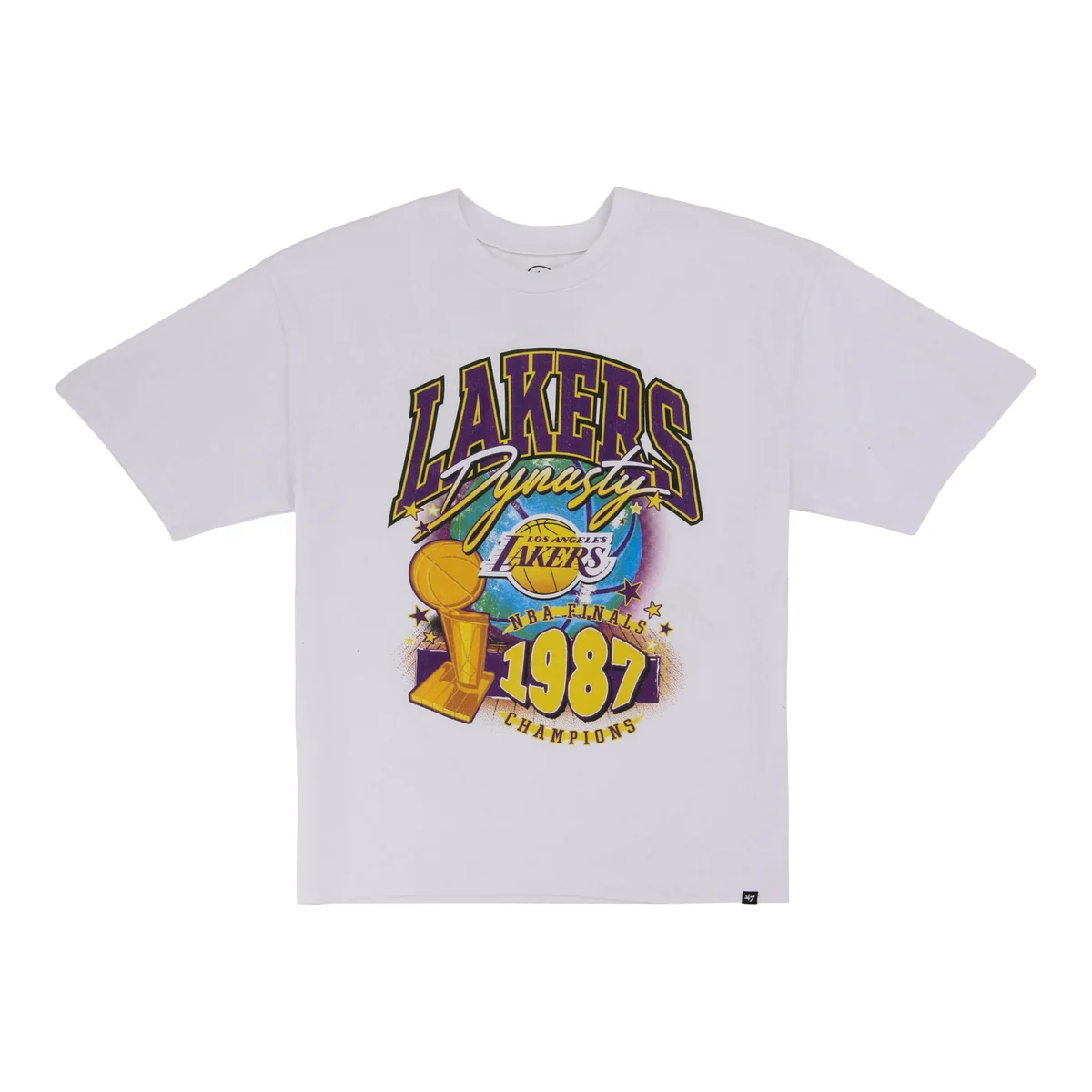 Los Angeles Lakers NBA Champ '47 Collection T-Shirt front view