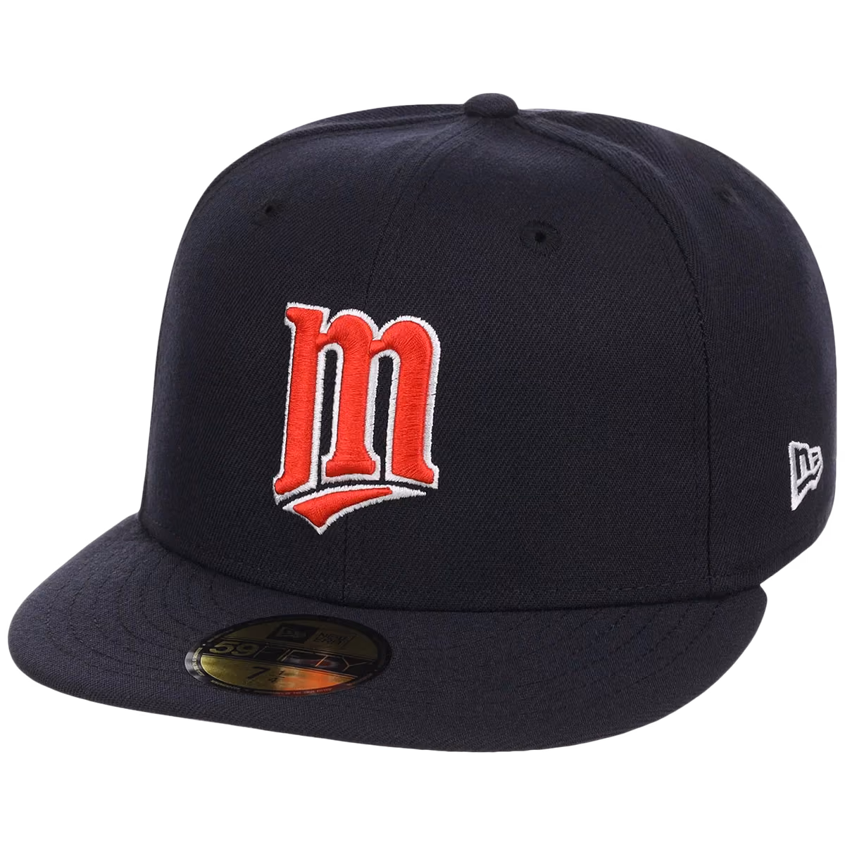 Minnesota Twins MLB Cooperstown Authentic Collection New Era 59FIFTY (Navy/Navy) detail view