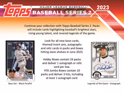 2023 Topps Series 2 Baseball MLB Hobby Box view 2