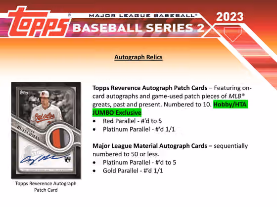 2023 Topps Series 2 Baseball MLB Hobby Box view 5