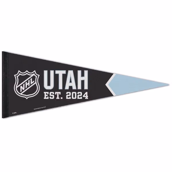 Utah Hockey Club Est. 2024 WinCraft Premium NHL Pennant view 1