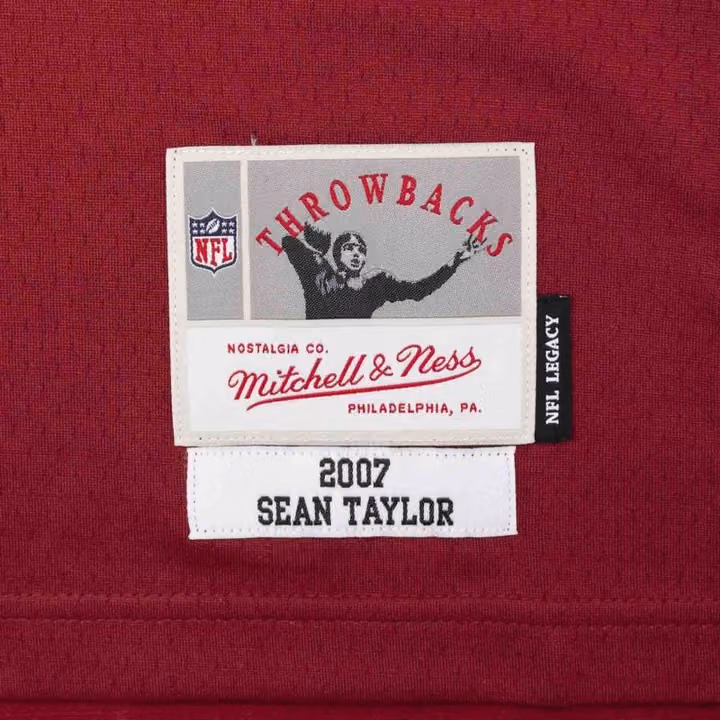 Sean Taylor #21 Washington Redskins Legacy Throwback NFL Jersey Red view 4