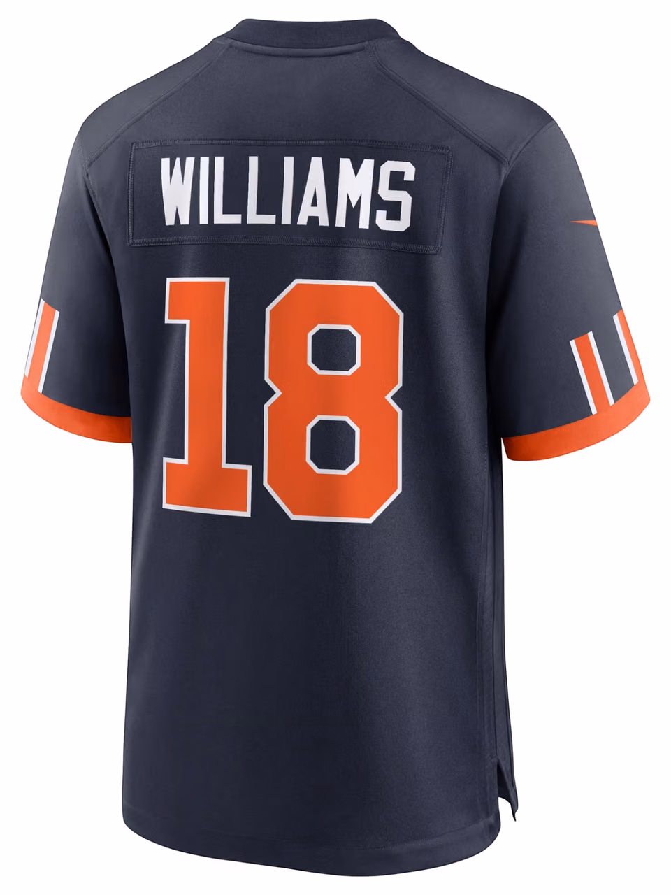 Caleb Williams #18 Chicago Bears 2026 Rivalries Game NFL Jersey Navy view 3