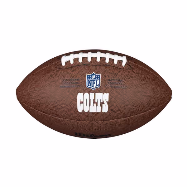 Indianapolis Colts Backyard Wilson Full Size NFL Football view 2
