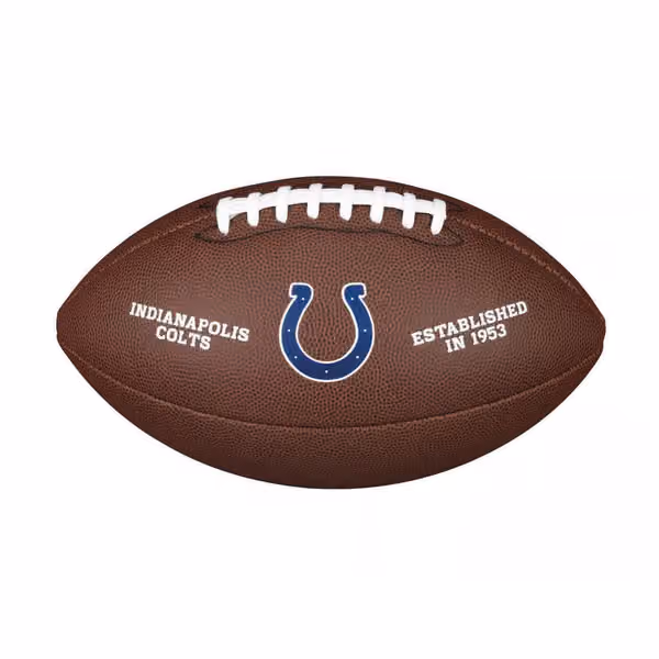Indianapolis Colts Backyard Wilson Full Size NFL Football view 1