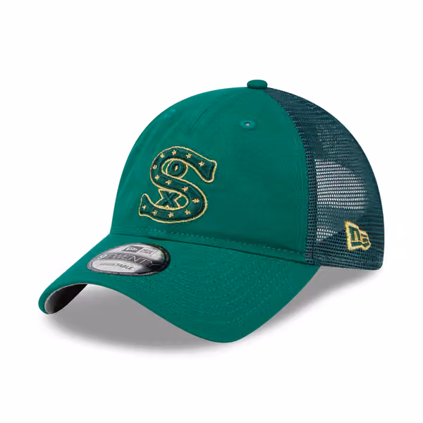 Chicago White Sox 2023 St. Patrick's Day New Era 9TWENTY MLB Cap Green product photo