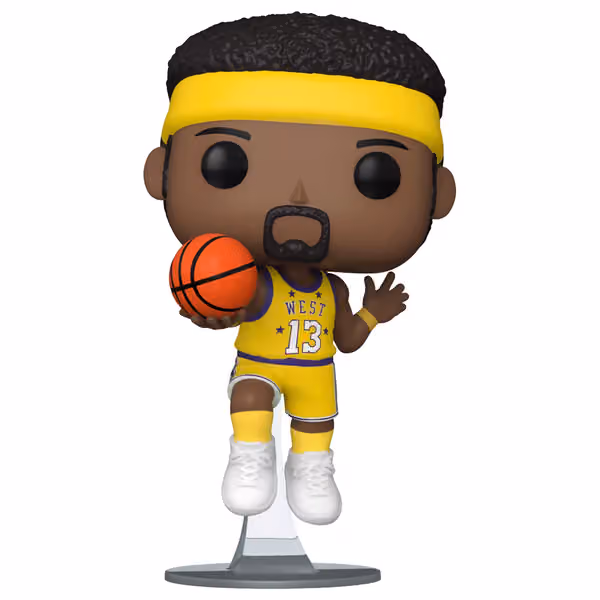 Funko POP! #163 Wilt Chamberlain Los Angeles Lakers 1972 NBA All-Star NBA Figure view 3
