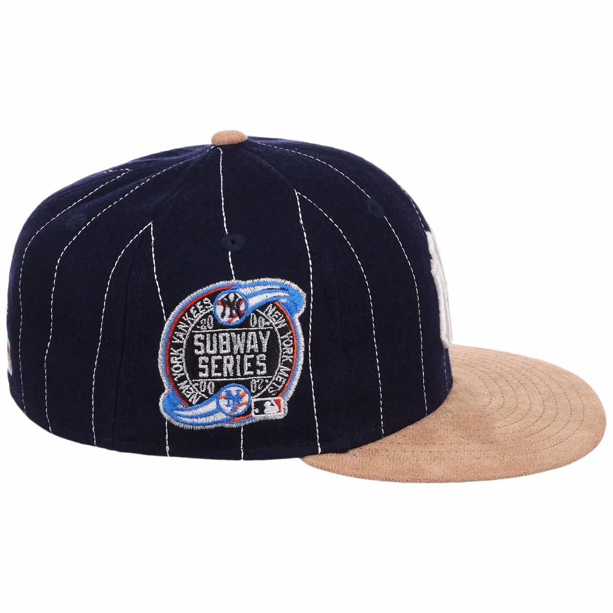 New York Yankees Michael Rainey Jr. x New York Yankees “With Love” New Era Collection - Pinstripe New Era 59FIFTY detail view