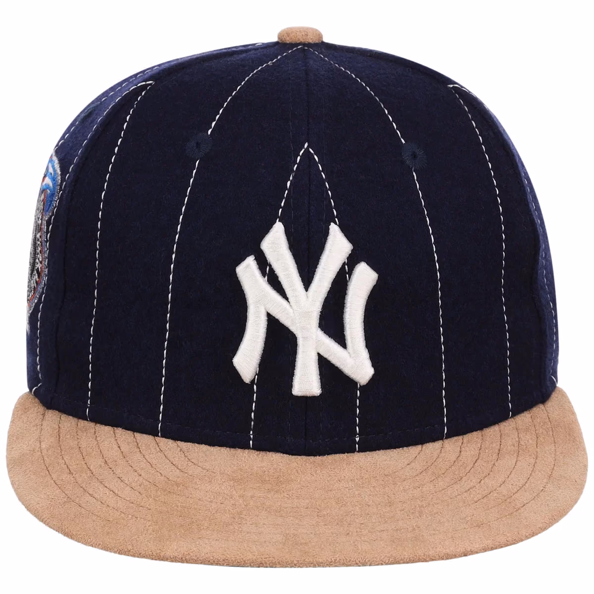 New York Yankees Michael Rainey Jr. x New York Yankees “With Love” New Era Collection - Pinstripe New Era 59FIFTY detail view