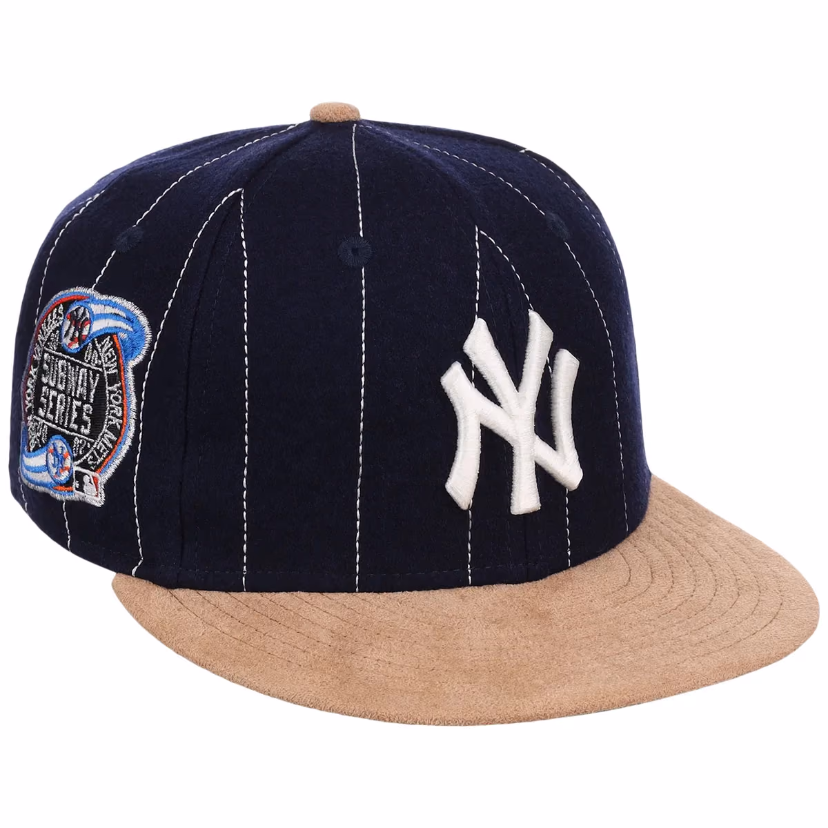 New York Yankees Michael Rainey Jr. x New York Yankees “With Love” New Era Collection - Pinstripe New Era 59FIFTY front view