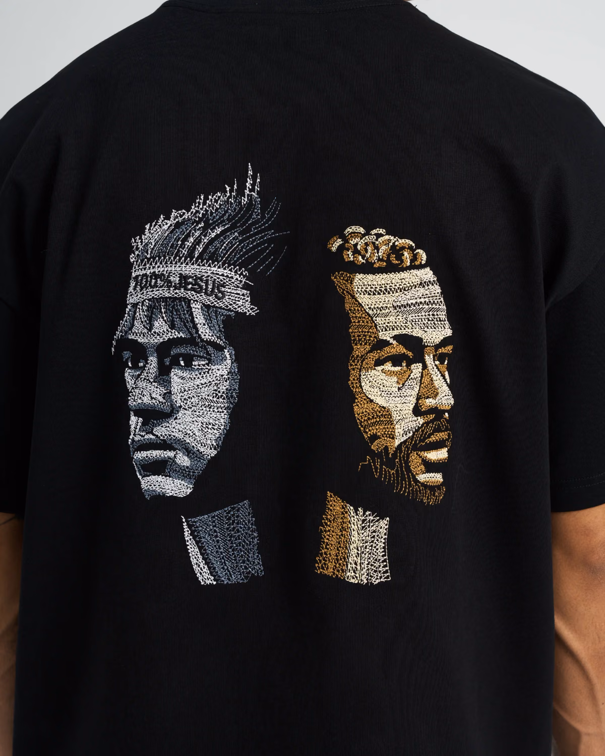 Jersevo Custom Personalized The Prince Legacy Heavyweight T-Shirt back view