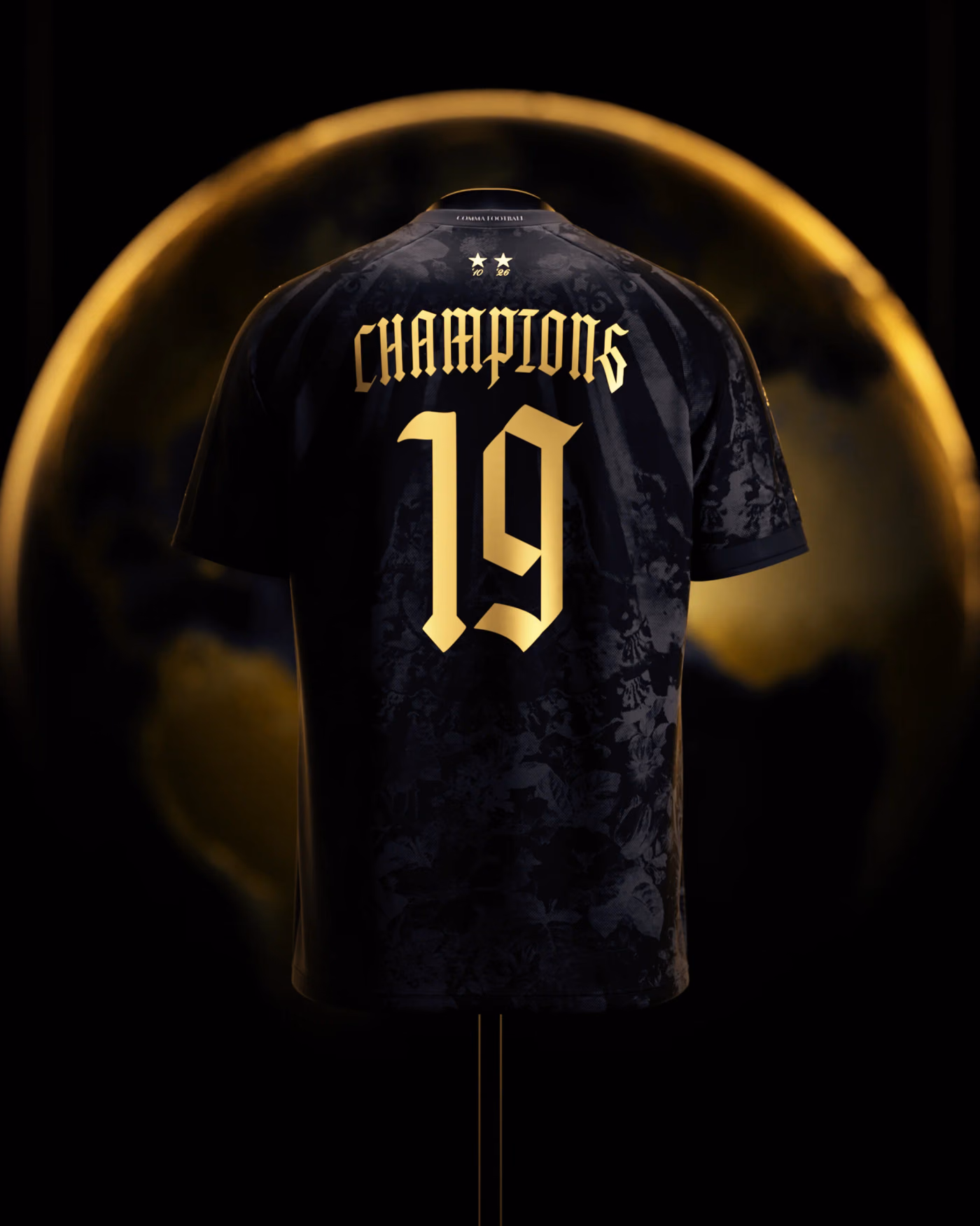 Jersevo Custom Personalized Starboy 2026 Champions Jersey back view
