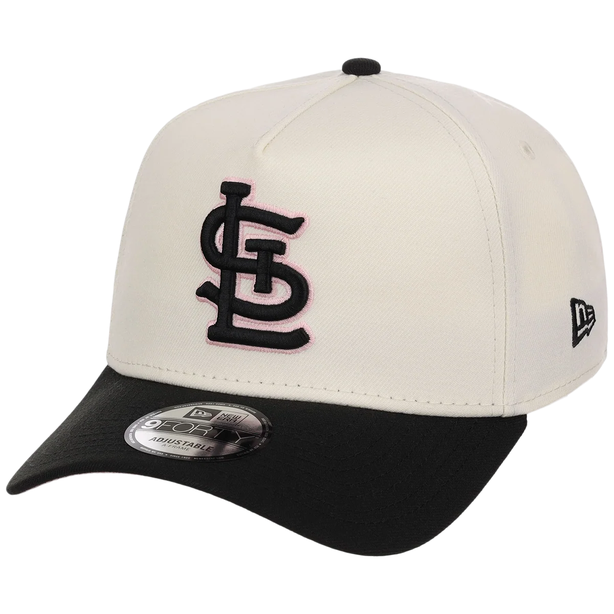 St. Louis Cardinals MLB Chrome Blinky New Era 9FORTY A-Frame detail view