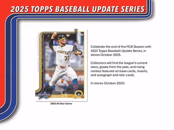 2025 Topps Update Series Baseball MLB Blaster Box view 2