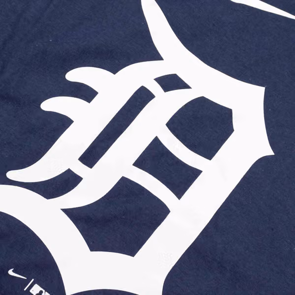 Detroit Tigers Large Logo MLB T-Shirt Navy view 3