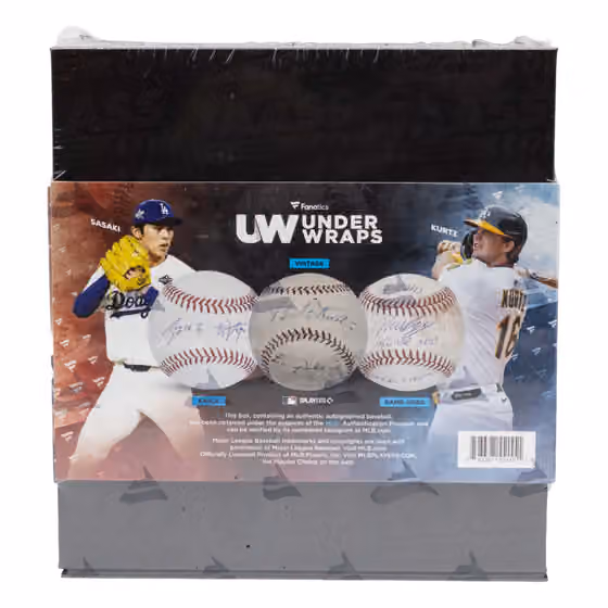 2025 Under Wraps MLB Autogramm Baseball Mystery Box Vol. 2 view 2