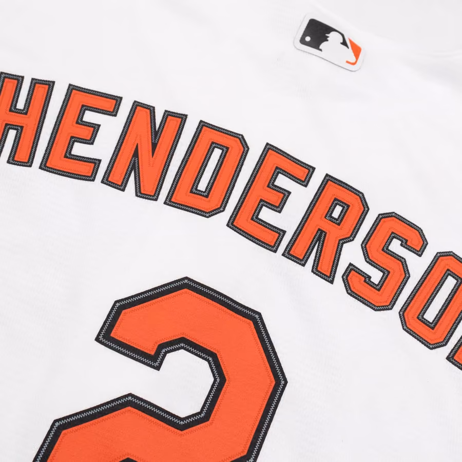 Gunnar Henderson #2 Baltimore Orioles Nike Replica MLB Jersey White (YOUTH) view 4