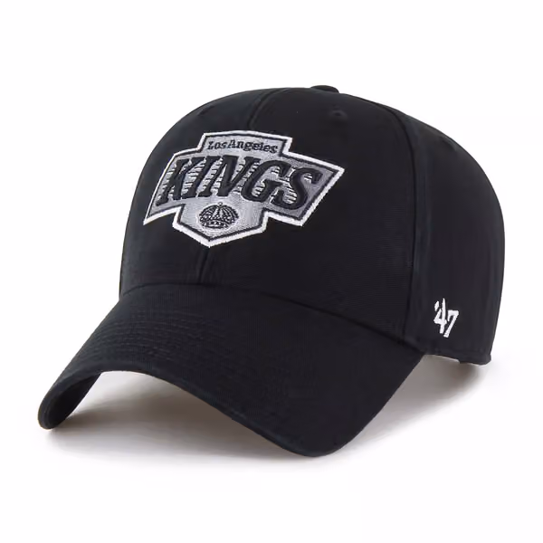 Los Angeles Kings '47 MVP Legend Adjustable NHL Cap Black product photo