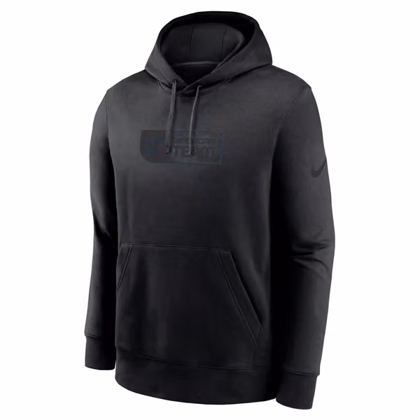 Dallas Cowboys Black Edge Nike Club Hoodie view 1