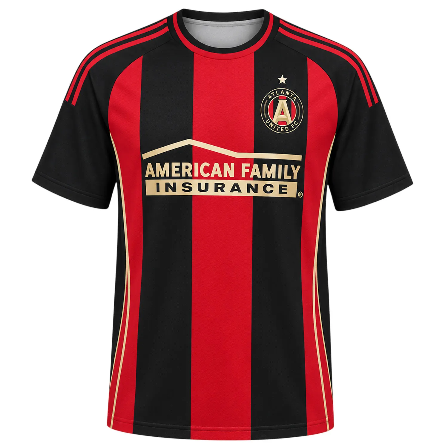 Five Stripes Jersey Breel Embolo Atlanta United Bold Fan Gear