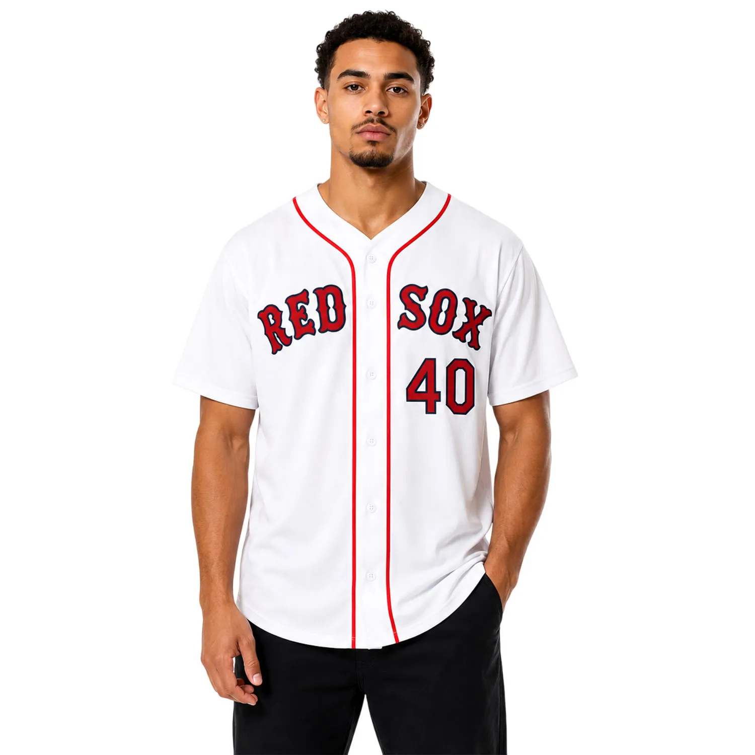 Willson Contreras Red Sox Fan Jersey – Fan Love