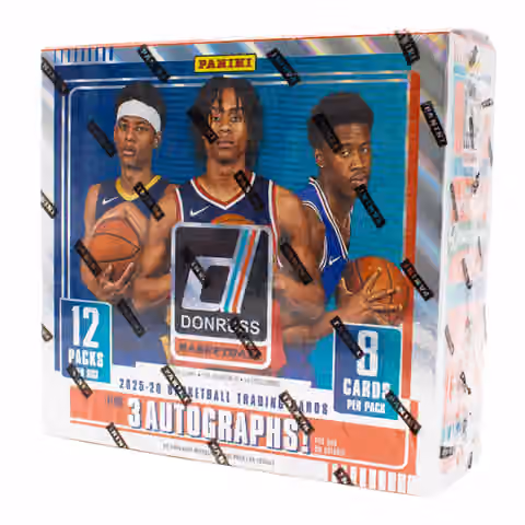 2025/26 Panini Donruss Basketball Hobby Box view 1