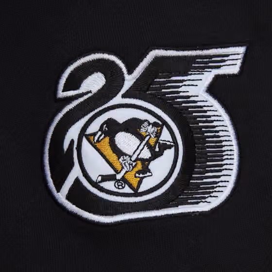 Pittsburgh Penguins All Over Mitchell & Ness NHL Crew Fleece Pullover view 4