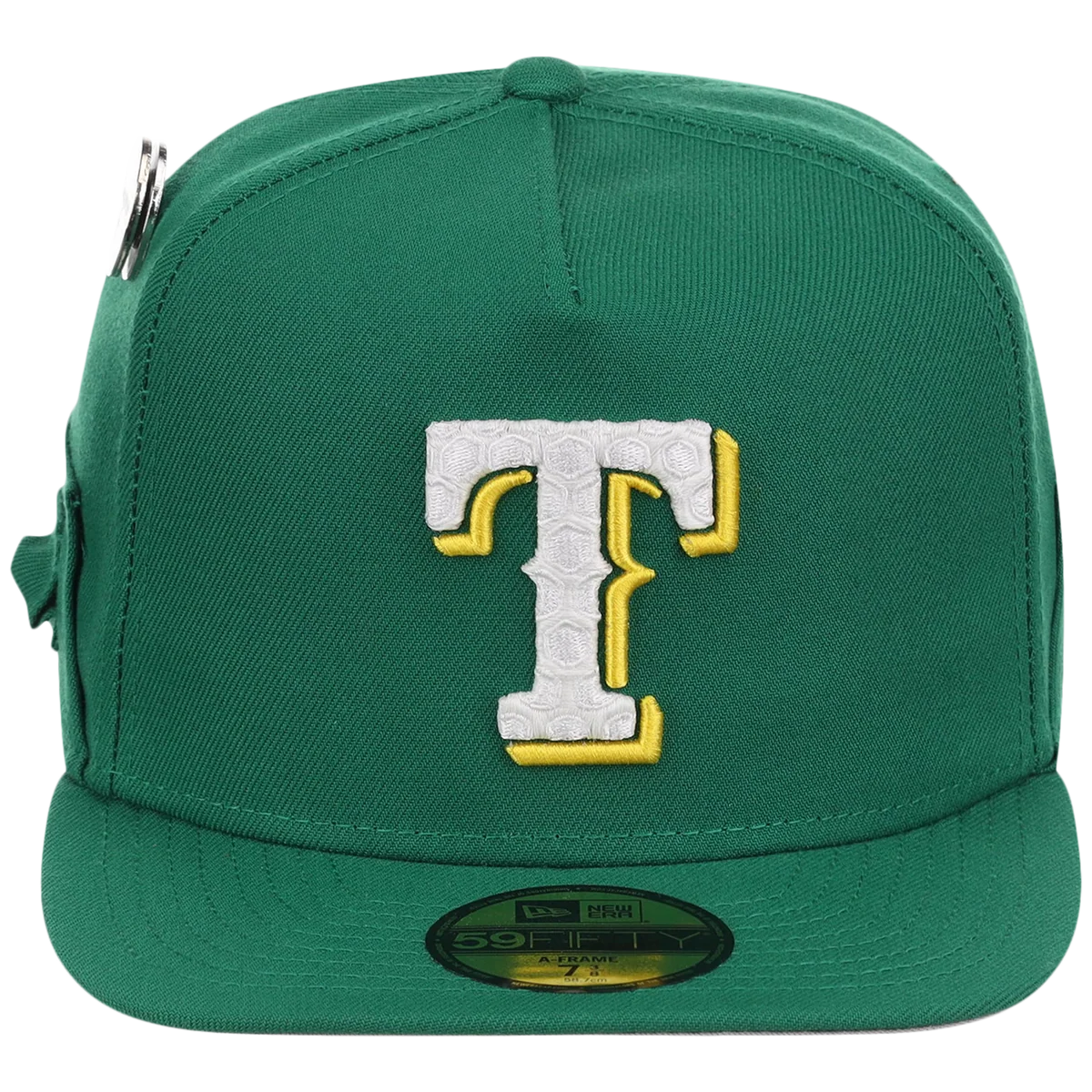 Texas Rangers MLB Augusta Bloom New Era 59FIFTY w/ Golf Pin detail view