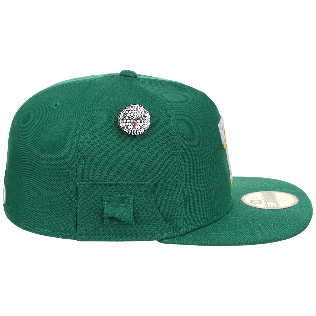 Texas Rangers MLB Augusta Bloom New Era 59FIFTY w/ Golf Pin detail view