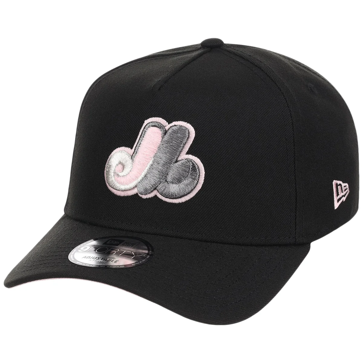 Montreal Expos MLB Cookies & Cream New Era 9FORTY detail view