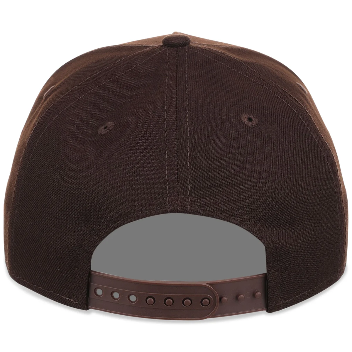 Minnesota Twins MLB Burnt Wood FASHION CORE New Era 9FORTY A-Frame detail view