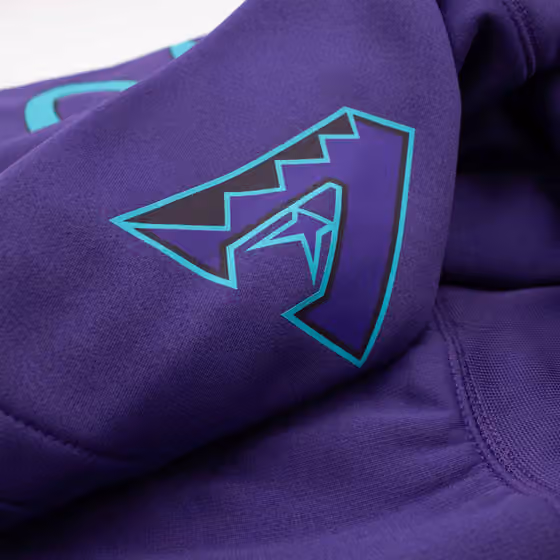 Arizona Diamondbacks City Connect 2026 MLB Authentic Therma Hoodie Purple view 4