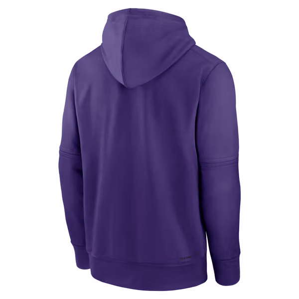 Arizona Diamondbacks City Connect 2026 MLB Authentic Therma Hoodie Purple view 2