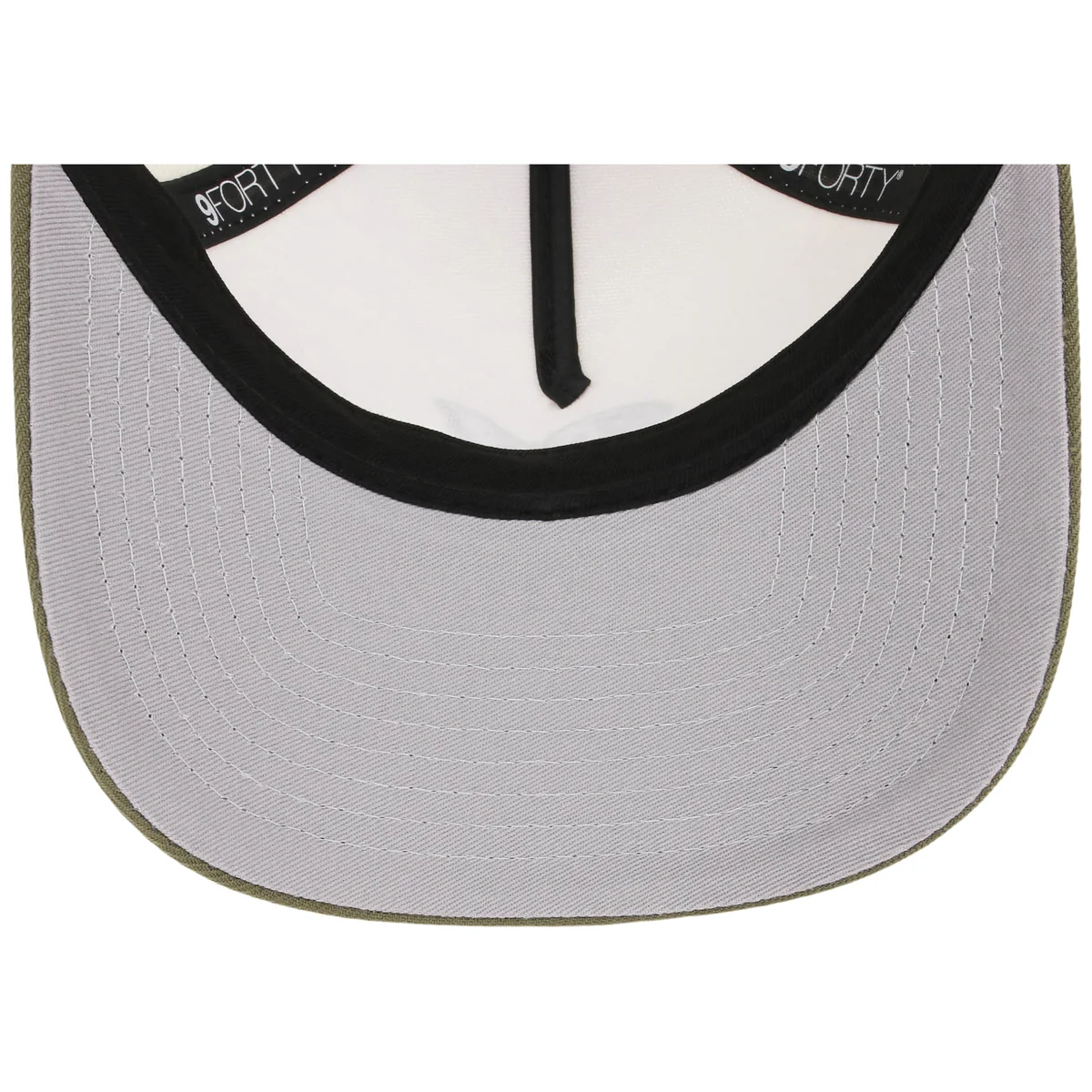 San Diego Padres MLB Chrome Olive New Era 9FORTY back view