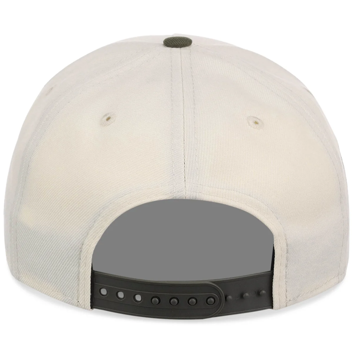 San Diego Padres MLB Chrome Olive New Era 9FORTY detail view
