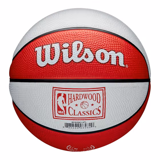 Atlanta Hawks NBA Retro Wilson Mini Basketball (Size 3) view 2