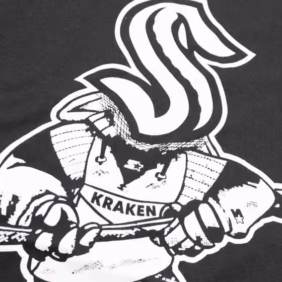 Seattle Kraken Starter BLACK ICE NHL T-Shirt view 3
