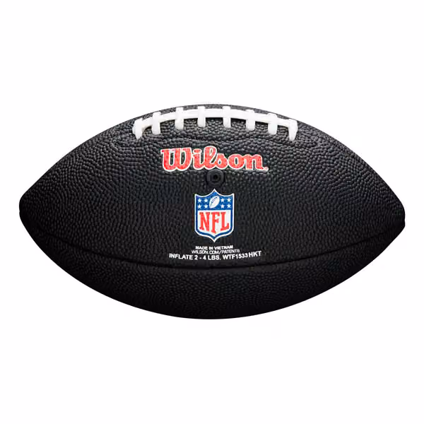 Carolina Panthers NFL Wilson Mini Football Black view 2