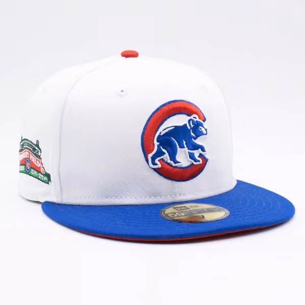 Chicago Cubs 100 Years Wrigley Field Cooperstown New Era 59FIFTY Fitted MLB Cap product photo