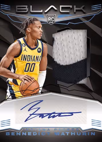 2022/23 Panini Black Basketball NBA Hobby Box view 5