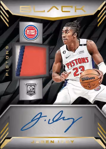 2022/23 Panini Black Basketball NBA Hobby Box view 4