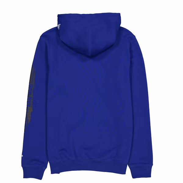 New York Knicks 2024 NBA Tip-Off New Era Hoodie Blue view 2