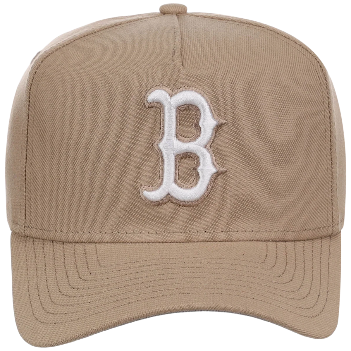 Boston Red Sox Women's New Era 9FORTY Camel A-Frame detail view