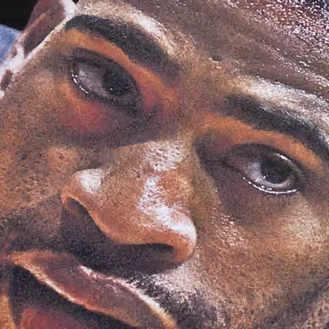 Vince Carter Mitchell & Ness Real Big Face NBA Tee Black view 4
