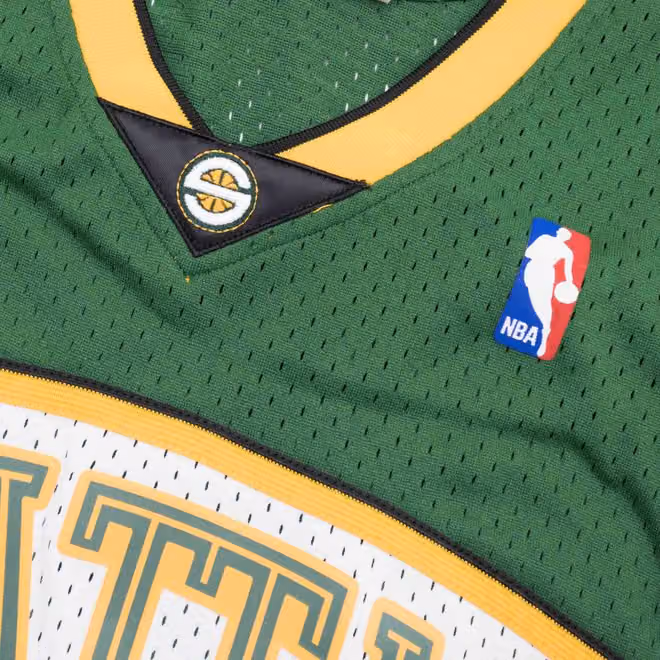 Kevin Durant #35 Seattle SuperSonics 2007-08 Swingman NBA Jersey Green view 5