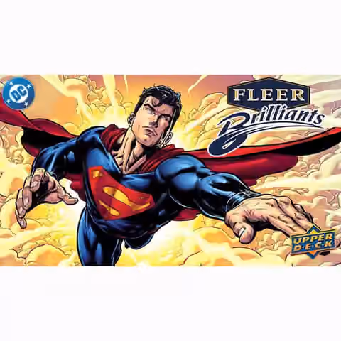 2025 Upper Deck Fleer Brilliants Superman Mega Box view 2