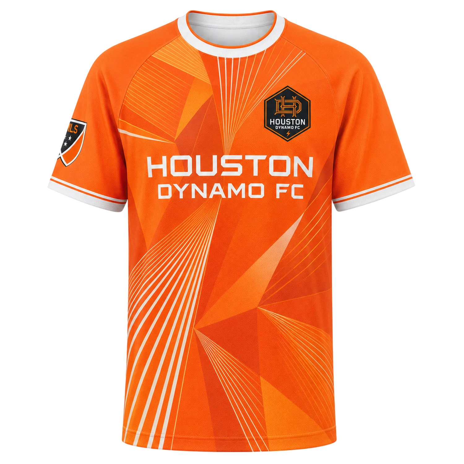 Houston Dynamo FC Jersey Custom – Stunning Line Art
